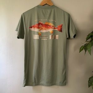 Southern marsh casual fishing tee shirt